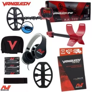 Металотърсач Minelab VANQUISH 540 + Оригинален сак Vanquish