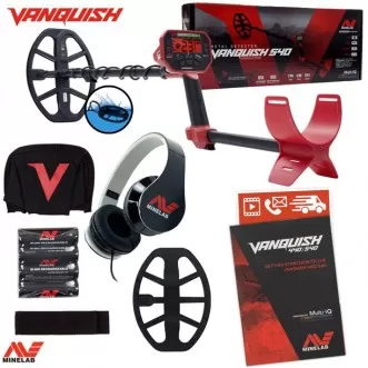 Металотърсач Minelab VANQUISH 540 + Оригинален сак Vanquish