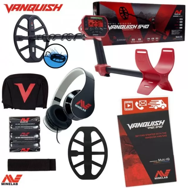 Металотърсач Minelab VANQUISH 540 + Оригинален сак Vanquish