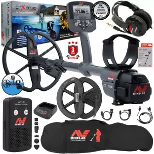 Металотърсач Minelab CTX 3030 + 6" Double-D сонда