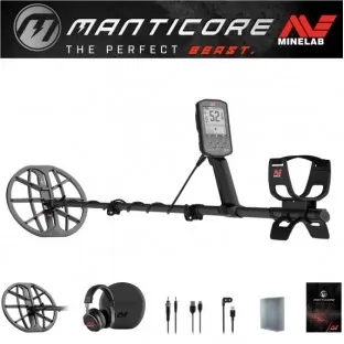 Металотърсач Minelab Manticore + 9" антена + 15" антена