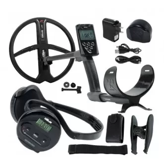 Металотърсач XP DEUS v.5, безжични слушалки WS4, RC (дистанционно устройство), сонда X35 28 см