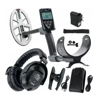 Металотърсач XP DEUS v.5, безжични слушалки WS5, RC (дистанционно устройство), сонда HF DD 22,5 см