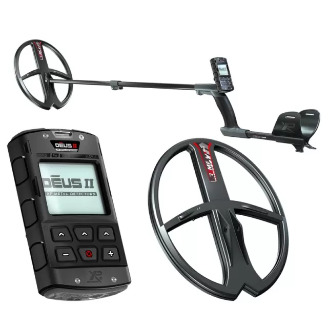 XP Deus II + RC + 34 см FMF DD антена 