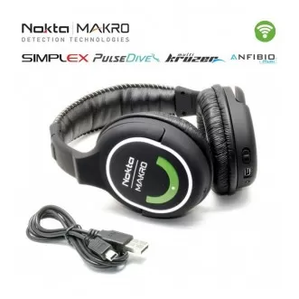 Nokta Makro - 2.4GHz Wireless Headphones (Green Edition)