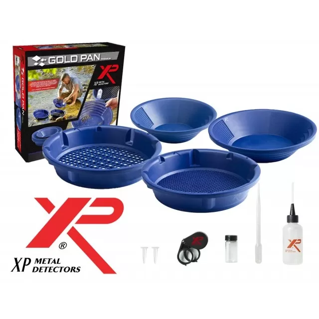 XP Premium Gold Pan – комплект за търсене и промиване на самородно злато